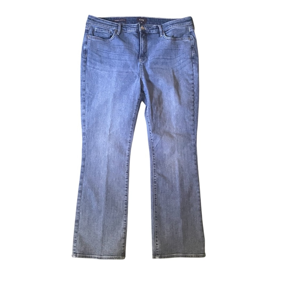 NYDJ Barbara Bootcut Jeans Size 16 Short with Lift Tuck Technology - Picture 2 of 11